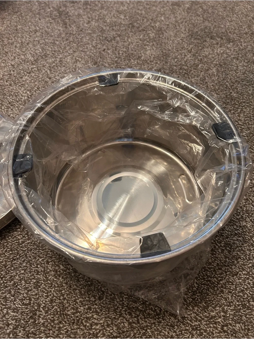 Stainless Steel Dog Water Bowl - Silver - Brand: